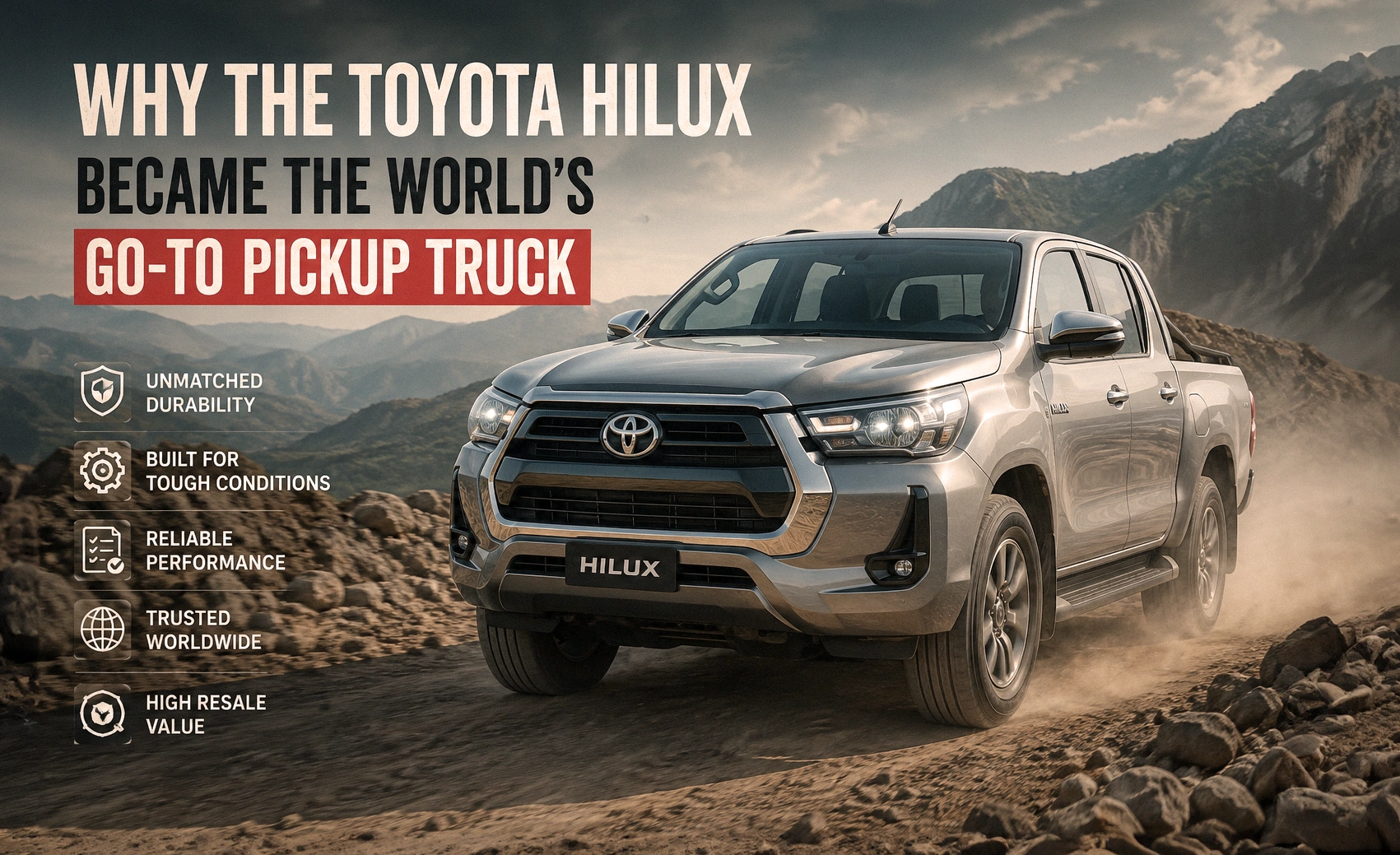 2026 Toyota Hilux | 2026 Hilux SR5 | 2026 Toyota Hilux | Hilux Pickup | Hilux pickup for export | Sahara Motors Dubai